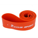 Durable Long Lasting Latex Exercise Stretch Loop Resistance Band Yoga Pilates Gym Fitness Supplies Orange 85-230 Lb