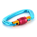 Mountaineering Climbing Equipment Carabiner Screw Lock 24KN or 2400kg