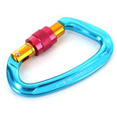 Mountaineering Climbing Equipment Carabiner Screw Lock 24KN or 2400kg
