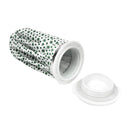 Cloth Ice Bag Pain Stress Neck Knee Head Swelling Pain Injury Reliever Sports Equipment 9Inch White + Green