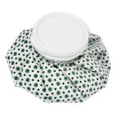 Cloth Ice Bag Pain Stress Neck Knee Head Swelling Pain Injury Reliever Sports Equipment 9Inch White + Green