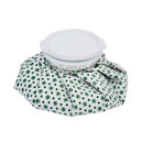 Cloth Ice Bag Pain Stress Neck Knee Head Swelling Pain Injury Reliever Sports Equipment 11Inch White + Green
