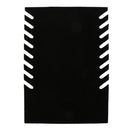 Black Velvet Jewelry Chain Necklace Pendant Jewelry Display Stand Holder Showcase 28 x 19.1 x 0.3cm