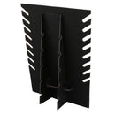 Black Velvet Jewelry Chain Necklace Pendant Jewelry Display Stand Holder Showcase 28 x 19.1 x 0.3cm
