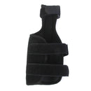 Long Lasting Reusable Left Wrist Thumb Brace Support Splint For Tenosynovitis Carpal Tunnel Ligament Injuries Black Size L