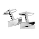 Rectangle 3D Convexity Dress Shirt Cuff Links for Wedding Office Gift 1 Pair