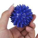 Professional Men Women Athletes Spikey Trigger Point Self Massage Ball Muscle Tension Pain Reliever Deep Blue