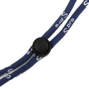 Generic Adjustable Elastic Cord Glasses Holder Antiskid Sport Neck Strap Blue Black