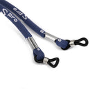 Generic Adjustable Elastic Cord Glasses Holder Antiskid Sport Neck Strap Blue Black