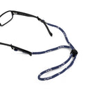 Generic Adjustable Elastic Cord Glasses Holder Antiskid Sport Neck Strap Blue Black