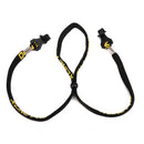 Generic Adjustable Elastic Sport Neck Cord Sunglasses Glasses Stra Black Yellow