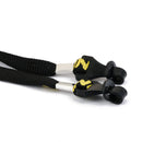 Generic Adjustable Elastic Sport Neck Cord Sunglasses Glasses Stra Black Yellow
