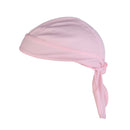 Polyester Anti-UV Wrap Tie Bandana Hat Pirate Scarf For Riding Camping Cycling Biking Headband Head Scarf Pink