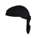 Polyester Anti-UV Wrap Tie Bandana Hat Pirate Scarf For Riding Camping Cycling Biking Headband Head Scarf Black