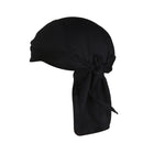 Polyester Anti-UV Wrap Tie Bandana Hat Pirate Scarf For Riding Camping Cycling Biking Headband Head Scarf Black