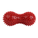 Set Of Peanut Shape Spiky Trigger Point Roller Massage Ball Muscle Tension Reliever Stress Reducer Red