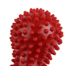 Set Of Peanut Shape Spiky Trigger Point Roller Massage Ball Muscle Tension Reliever Stress Reducer Red
