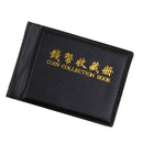 Penny Money Pocket Storage Coin Album Book 60 Holders Collection Coins Holder Display Black