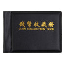 Penny Money Pocket Storage Coin Album Book 60 Holders Collection Coins Holder Display Black