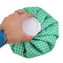 Simple Easy To Use Ice Bag Swelling Sprains Strains Pain Injury Reliever Sports Equipment 9 Inch White Grid