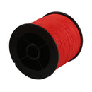 Roll Of Lightweight PE Braided Fishing Line Royal Red Diameter 0.32mm