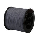 Roll Of Lightweight PE Braided Fishing Line Royal Grey Diameter 0.2mm