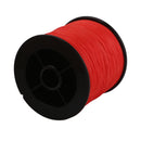 Roll Of Lightweight PE Braided Fishing Line Red Diameter 0.32mm