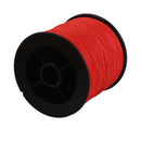 Roll Of Lightweight PE Braided Fishing Line Red Diameter 0.32mm