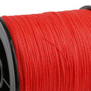 Roll Of Lightweight PE Braided Fishing Line Red Diameter 0.32mm