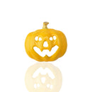 Creative Angry Face Pumpkin Brooch Pin Halloween Party Cosplay Lapel Pin Jewelry