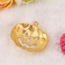 Creative Angry Face Pumpkin Brooch Pin Halloween Party Cosplay Lapel Pin Jewelry