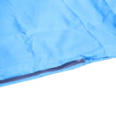 Travel Outdoor Hiking Camping Multifunctional Soft Warm Ultra-light Mattress Sleeping Bag Pad Camping Hiking Bed Sky Blue