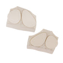 Footful Lyrical Ballet Foot Thong Modern Dance Paw Pads Shoes Fitness Forefoot Cushions S (1 Pair)