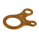 4pc Steel 3 Hole Rope Guyline Runner Anti Slip Fastener Camping Hiking Gold