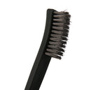 3Pcs Handy Wire Brush Set Brass & Nylon & Stainless Steel Bristle Cleaning Brush Tool
