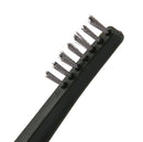 3Pcs Handy Wire Brush Set Brass & Nylon & Stainless Steel Bristle Cleaning Brush Tool