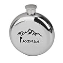 1Pcs 5 Oz Round Shape Wine Pot Camping Flagon Hip Flask Stainless Steel Wine Pot