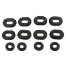12x Rubber Grommet Fairing Washer for Honda CB CL XL 100 CG125 CB125S CB125T