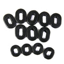12x Rubber Grommet Fairing Washer for Honda CB CL XL 100 CG125 CB125S CB125T