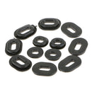 12x Rubber Grommet Fairing Washer for Honda CB CL XL 100 CG125 CB125S CB125T