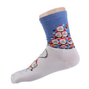1 Pair 80% Cotton Unisex Soft Winter Autumn Warm Christmas Santa Claus Crew Socks