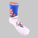 1 Pair 80% Cotton Unisex Soft Winter Autumn Warm Christmas Santa Claus Crew Socks
