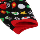 1 Pair 80% Cotton Unisex Soft Autumn Winter Warm Christmas Style Crew Socks