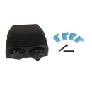 1pcs Black Waterproof DC 12V Dual CAR Boat Cigarette Lighter Power Socket USB Charger