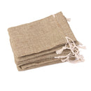 10pcs Linen Jute Cloth Sack Jewelry Pouch Drawstring Gift Bags Wedding Party Favors