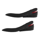 Mens Womens Shoe Insoles Air Cushion Pads 3 Layer Heel Insert Increase Taller 7cm