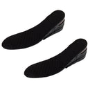 Mens Womens Shoe Insoles Air Cushion Pads 3 Layer Heel Insert Increase Taller 7cm