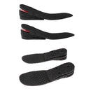 Mens Womens Shoe Insoles Air Cushion Pads 3 Layer Heel Insert Increase Taller 7cm