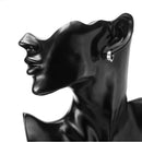 Pair Of Stainless Steel Men Women Huggie Hoop Style Stud Earrings Souvenir Travelling Wedding Birthday Gift