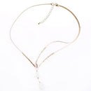 Women Fashionable Forehead Chain Pendant Headpice Headwear Head Decor Hair Accessories Gold
